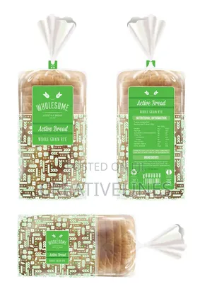 White and Green Bread Rubbers