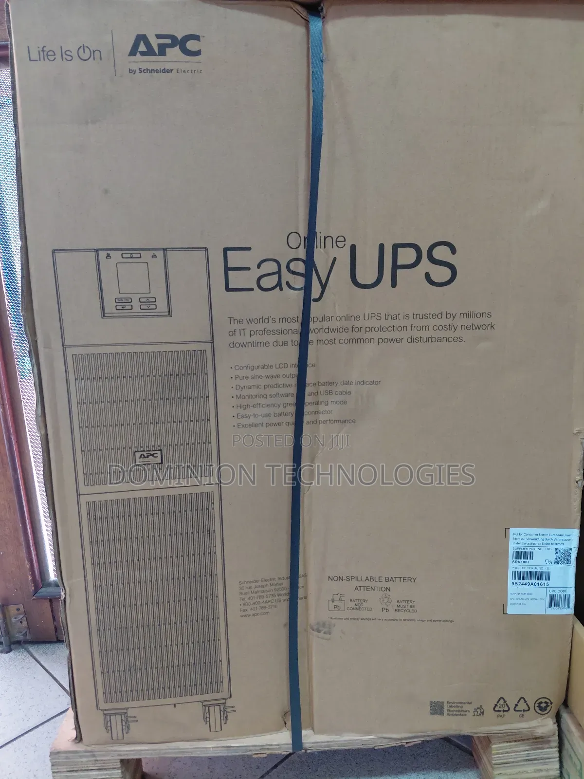 Apc Easy Ups 10kva Srv10ki