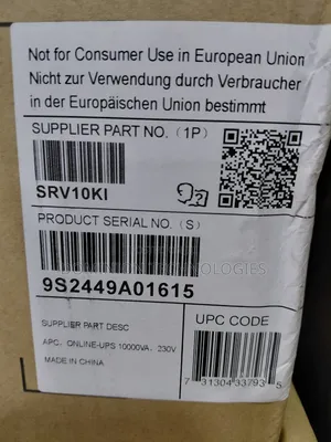 Apc Easy Ups 10kva Srv10ki
