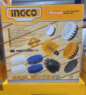 Ingco 11 PCS Cleaning Brush Set