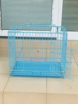 21 Inches Metal Blue Cages ( Indoor N Outdoor)