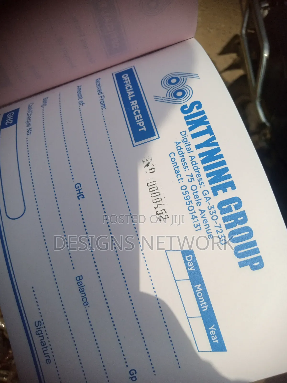Printing Of Receipt, Invoice, Waybills, Payment Voucher Etc.