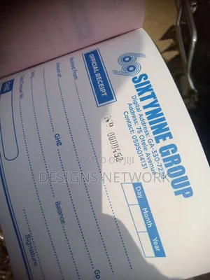 Printing Of Receipt, Invoice, Waybills, Payment Voucher Etc.