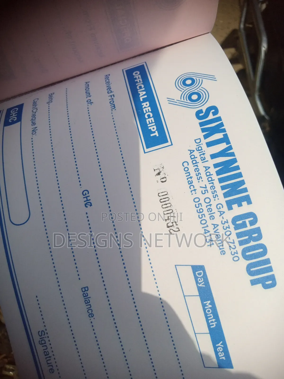 Printing Of Receipt, Invoice, Waybills, Payment Voucher Etc.