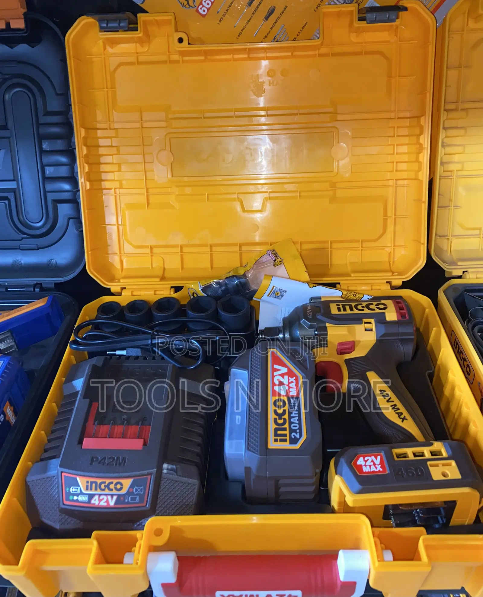 Ingco 42v Cordless Impact Wrench 460nm