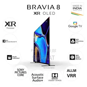 Sony 65” Bravia 8 Ultra Hd Smart Oled Google Tv K-65xr80 Black)