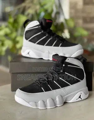Air Jordan Retro 9 Particle Grey