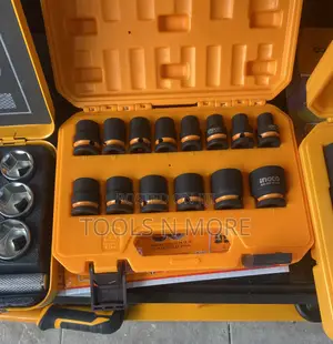 Ingco 14 Pieces 1/2” Dr. Impact Socket Set