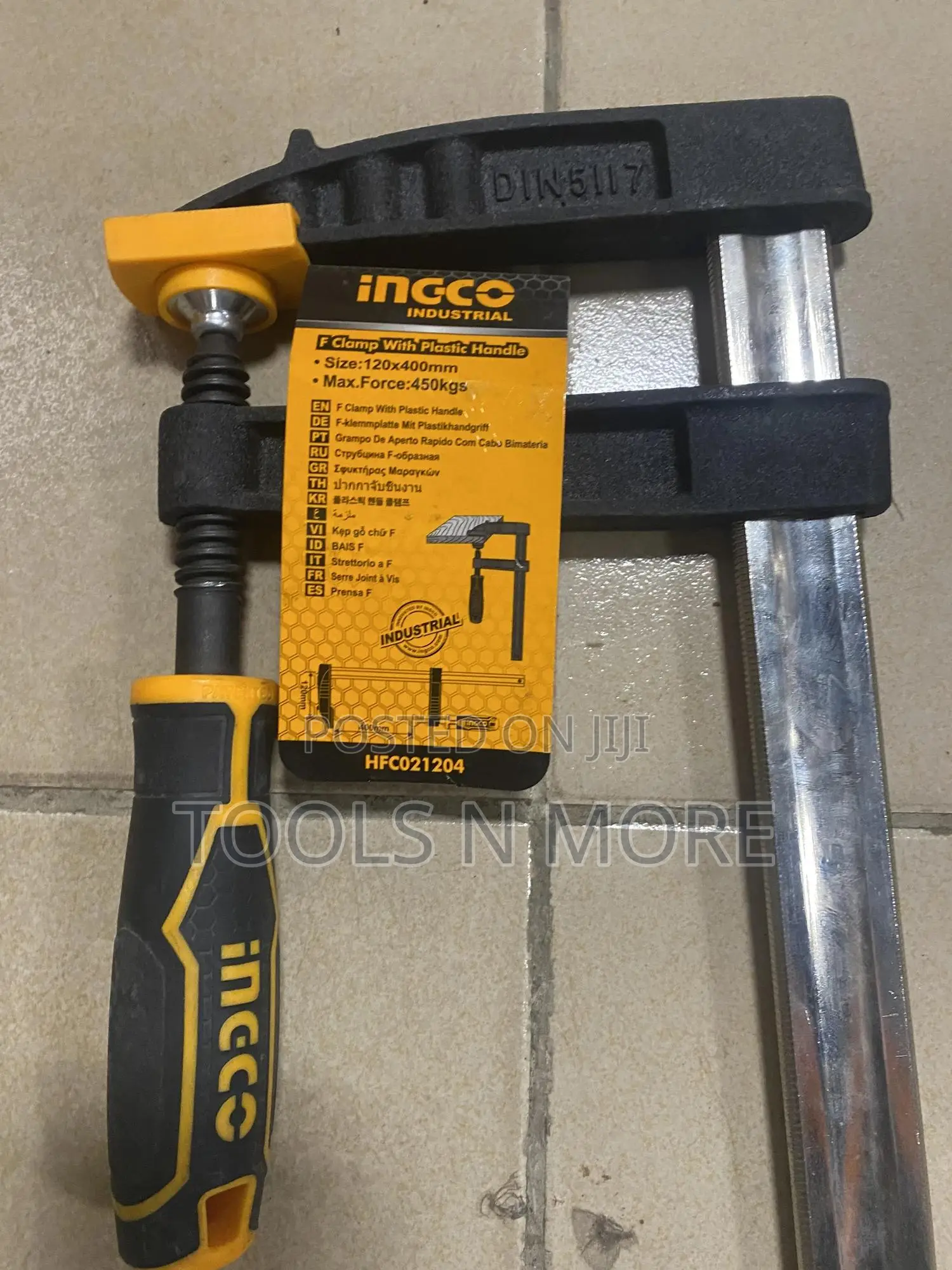 Ingco F Clamp 16”