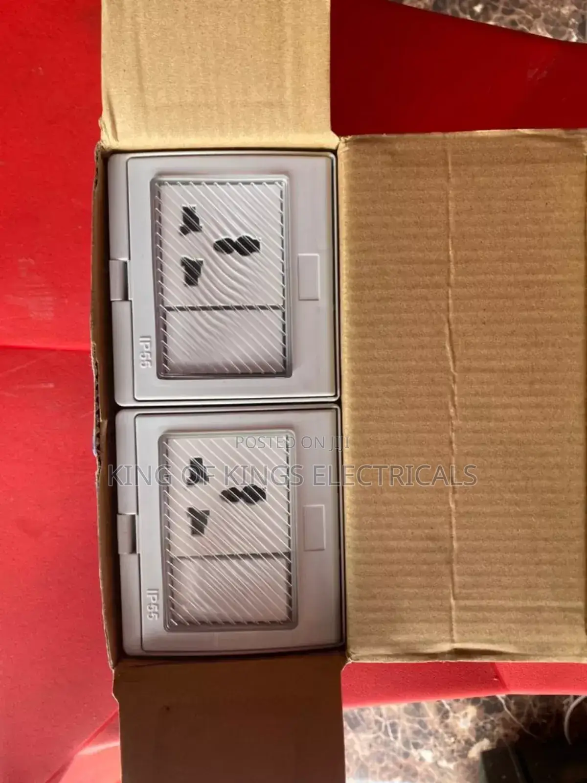 Ip55 Waterproof Socket – Double Outdoor Power Outlet