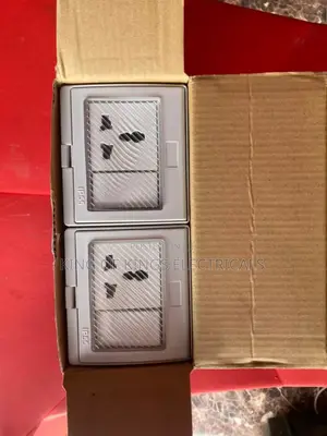Ip55 Waterproof Socket – Double Outdoor Power Outlet