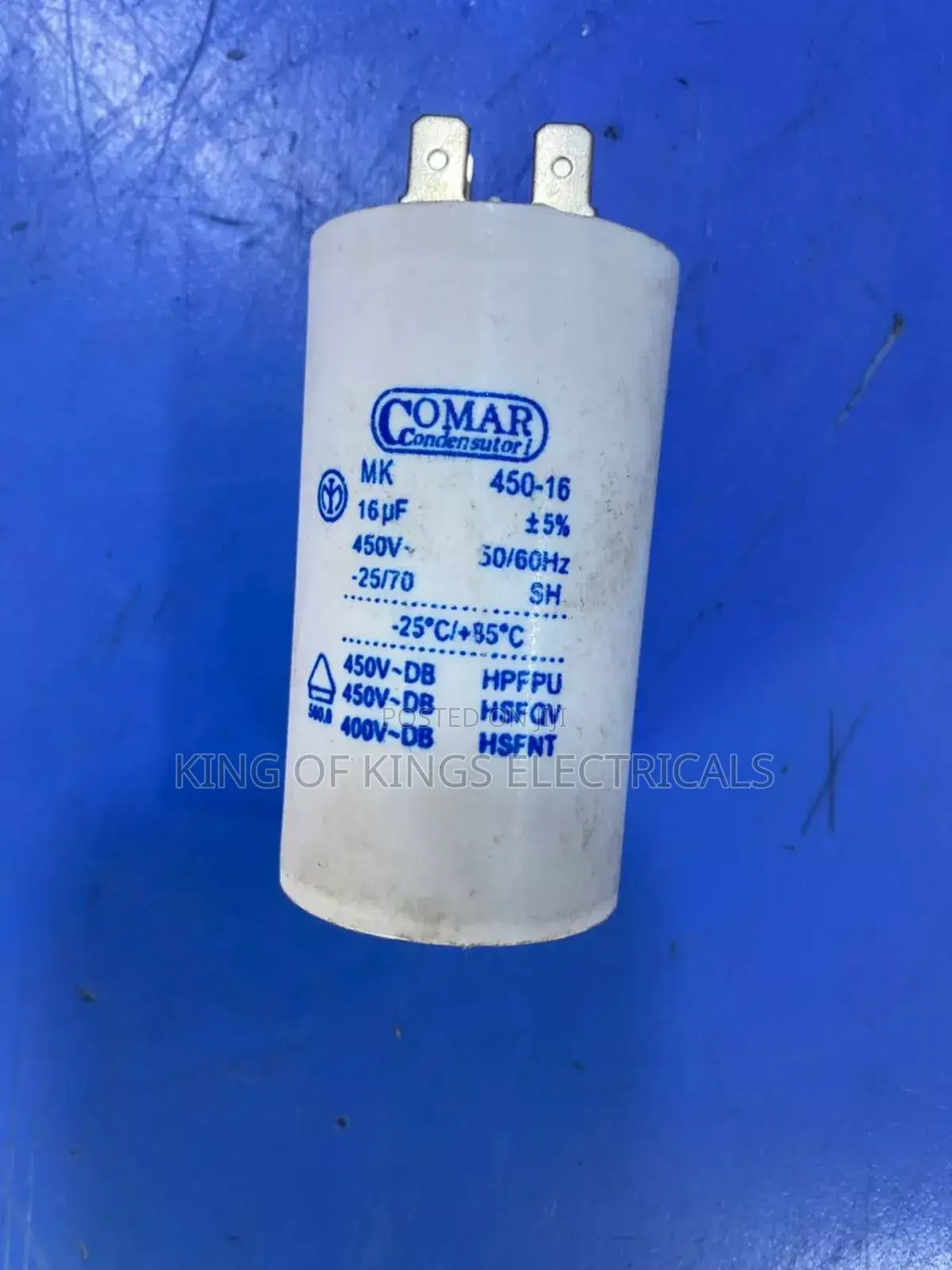 16μf Capacitor – Reliable Power for Fans, Motors Appliances