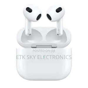Apple Airpods (3rd Generation) Wireless Ear Buds, Bluetooth Airpods