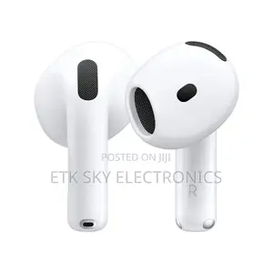Apple Airpods 4 Wireless, Sweat and Water Resistant