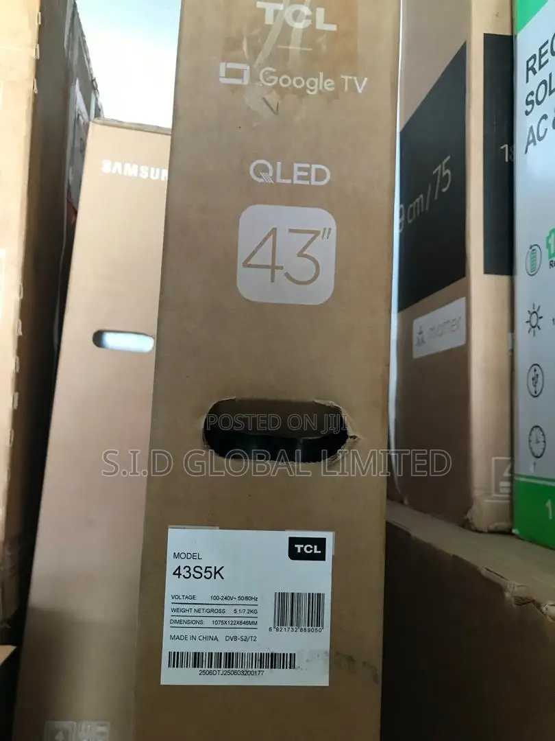 TCL 43" High-Definition Screen Qled Smart Tv