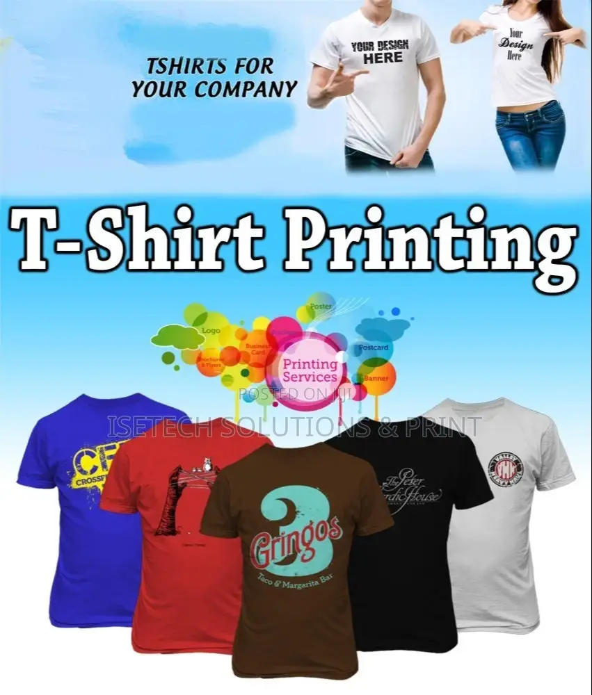 Custom Shirts Printing Serves