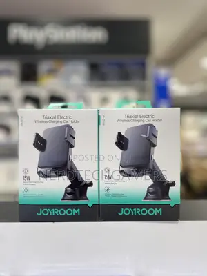 Joyroom Triaxial Electric 15w Wireless Charging Car Holder Suit