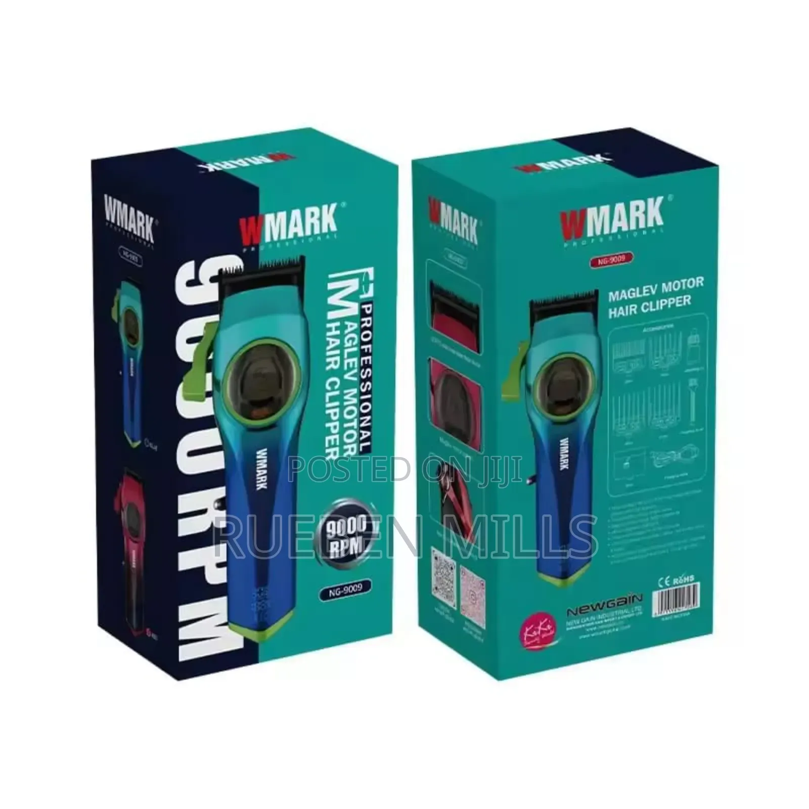 Wmark Ng-9009 Ultra Premium Magnetic Maglev Motor Barbering Machine