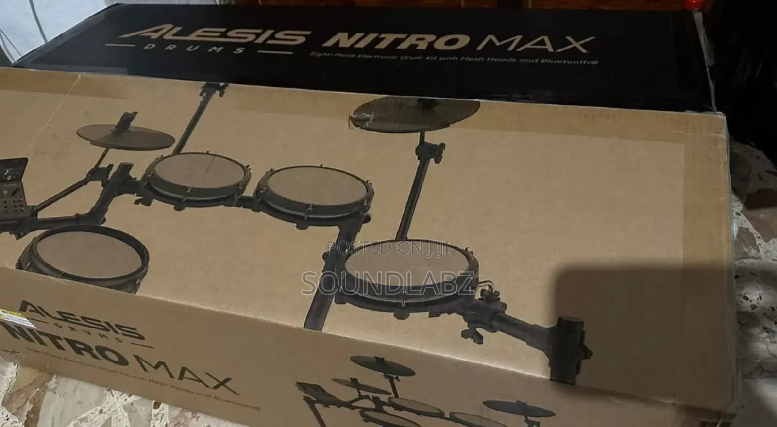 Alesis Nitro Max Electronic Drum Kit.