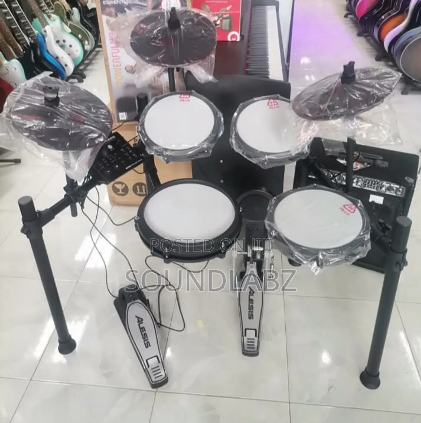 Alesis Nitro Max Electronic Drum Kit.