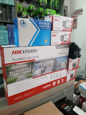 Hikvision 4ch Color With Audio CCTV Complete Kit