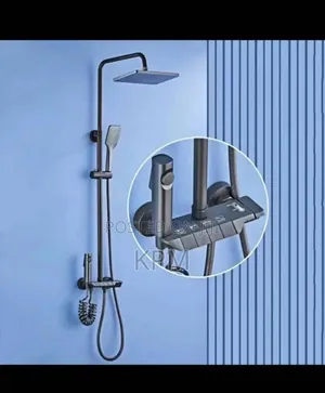 4 in 1 Piano Pressure Shower Complete Set. Metal Board