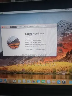 Laptop Apple MacBook Pro 2011 8GB Intel Core i5 SSD 500GB
