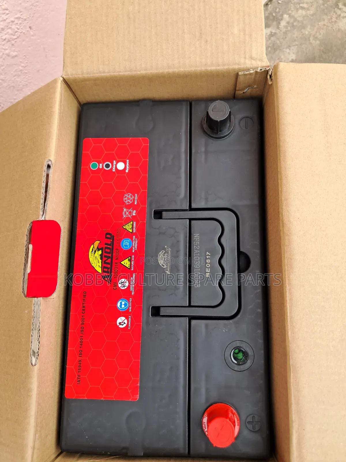 Original Arnold Battery [17 Plate] Available For All Cars