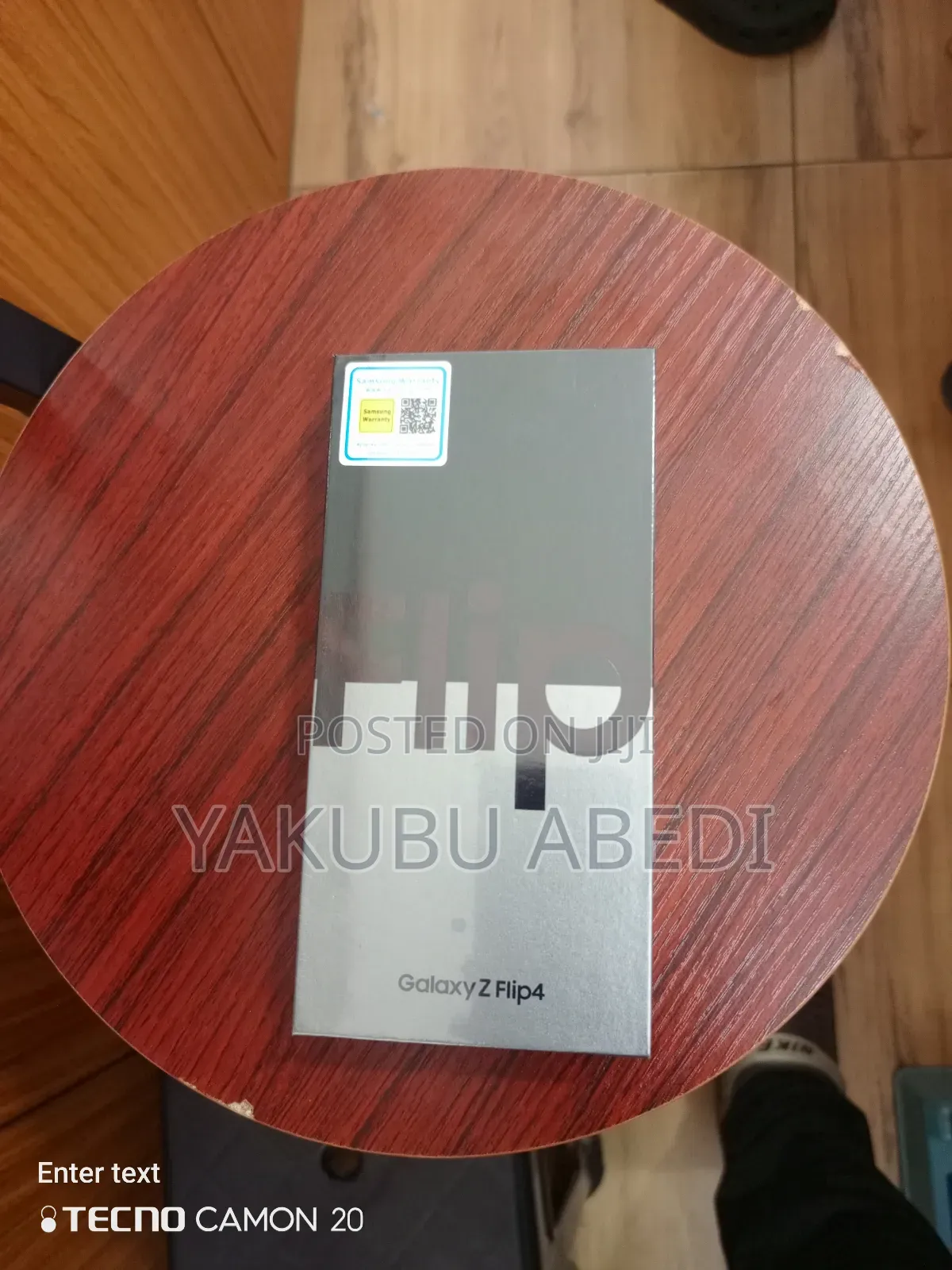 New Samsung Galaxy Z Flip4 256 GB Black