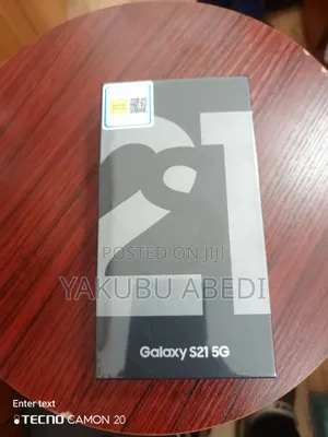 New Samsung Galaxy S21 5G 256 GB Black