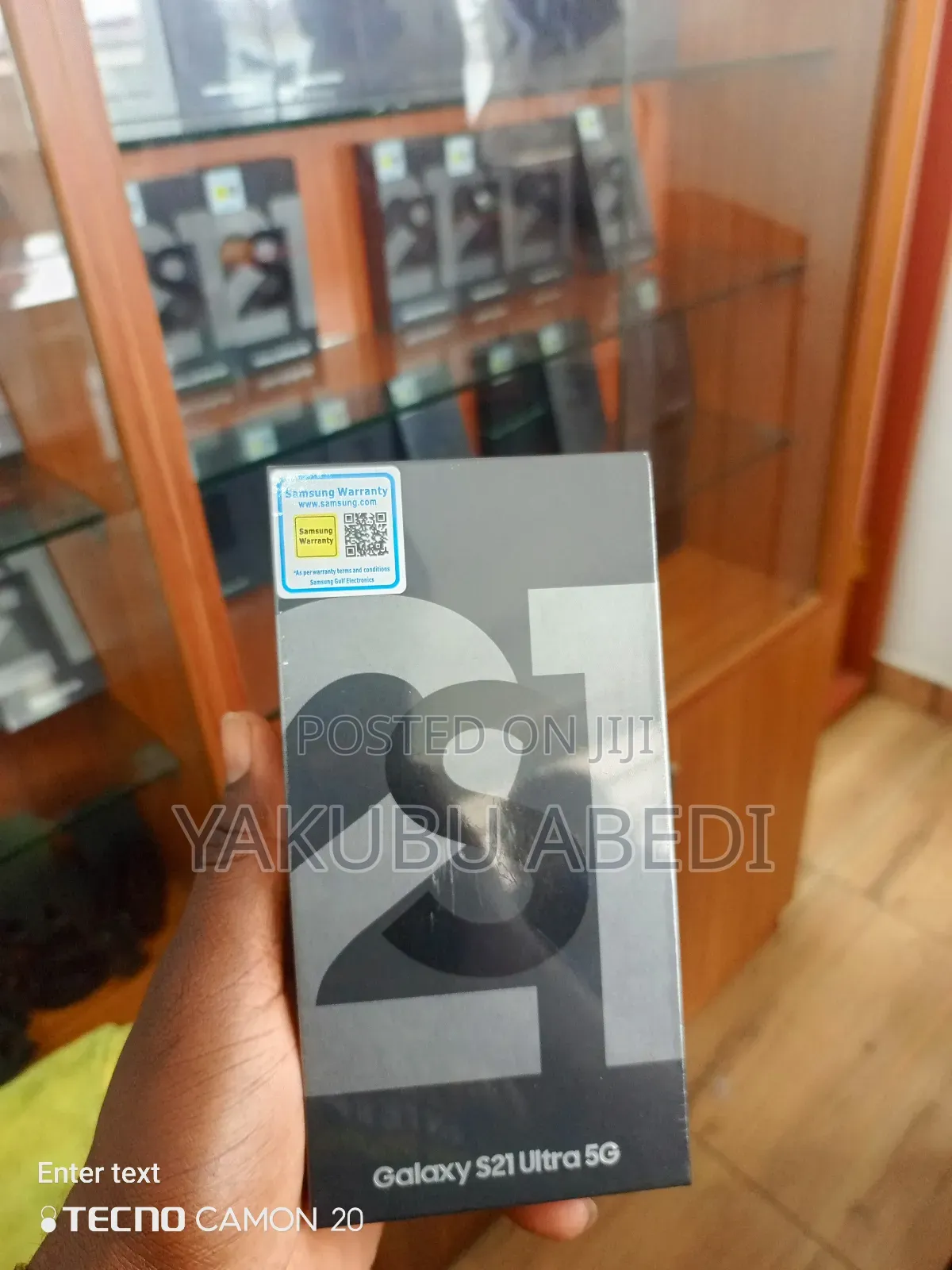 New Samsung Galaxy S21 Ultra 5G 256 GB Silver