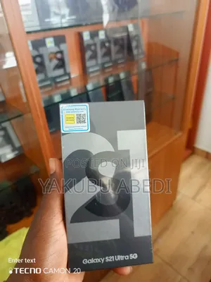 New Samsung Galaxy S21 Ultra 5G 256 GB Silver