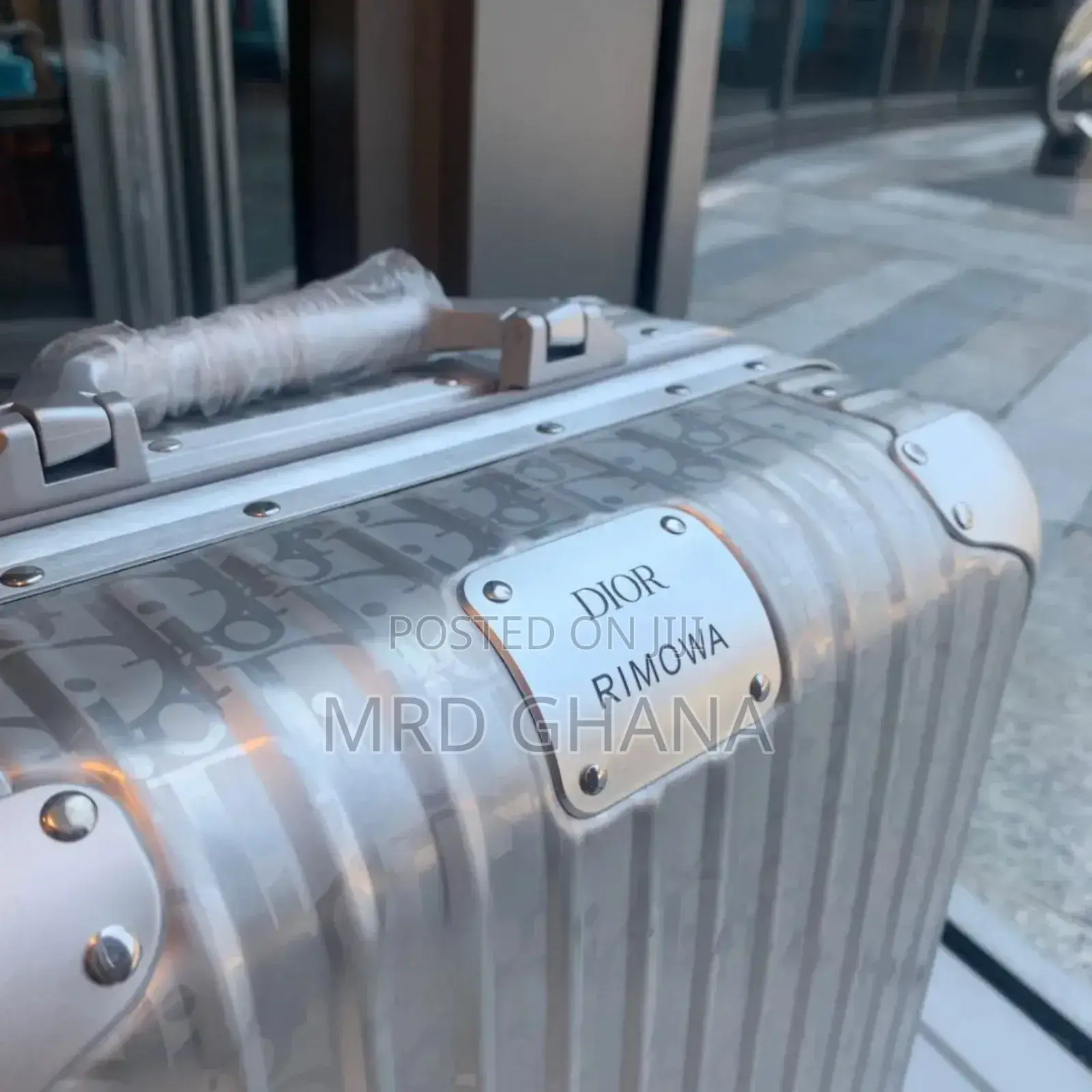 Rimowa X Dior Aluminum Suitcase
