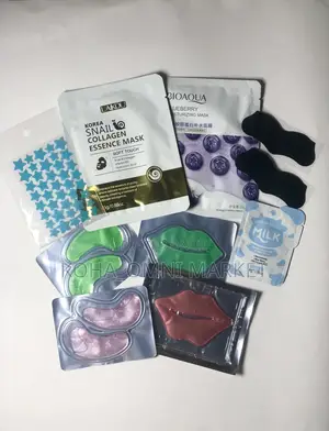 Face Care Set (Sheet Mask, Pimple Patches, Eye/Lip Mask, Nose Strips