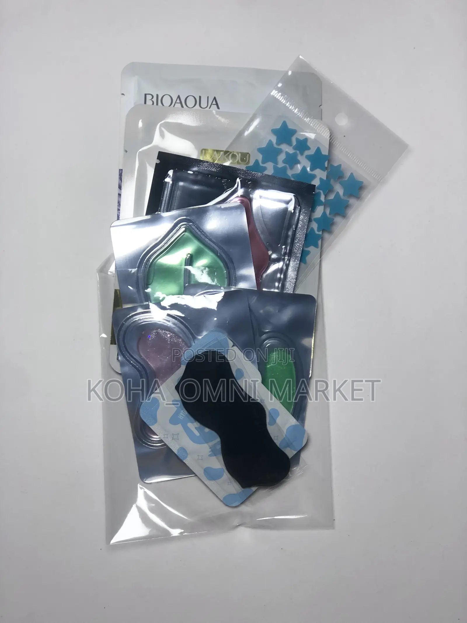 Face Care Set (Sheet Mask, Pimple Patches, Eye/Lip Mask, Nose Strips