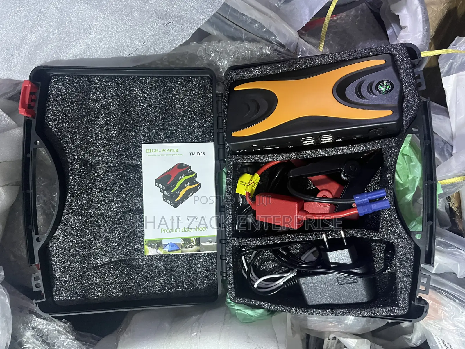 Car Battery Jumper Starter Complete