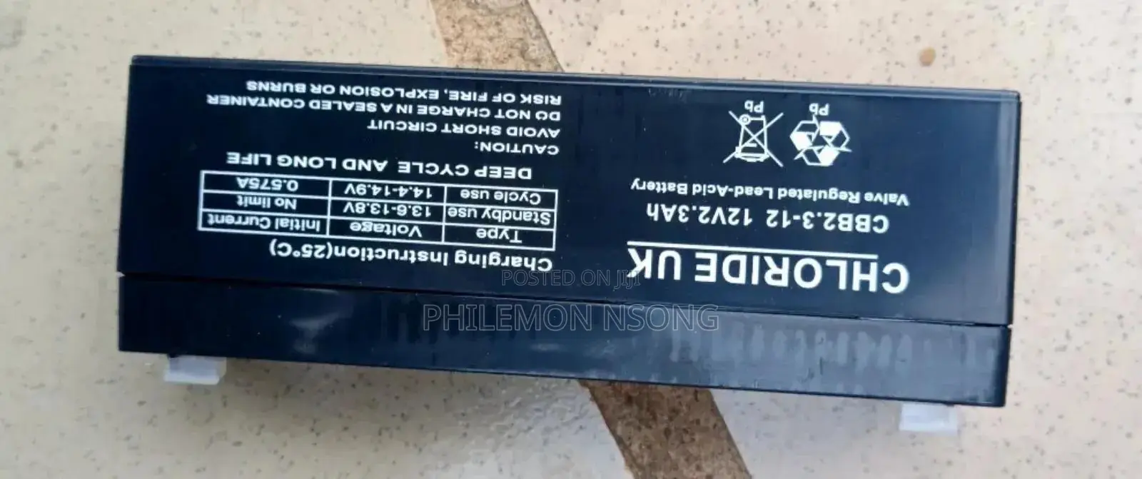 Valve Regulated Lead-acid(Vrla) Battery 12v 2.3ah