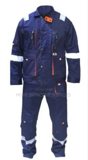 American Safety Coverall, Top And Down, Blue 🔵.
