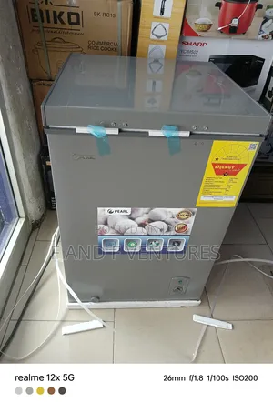 Pearl Glass Top Chest Freezer -Pcf145
