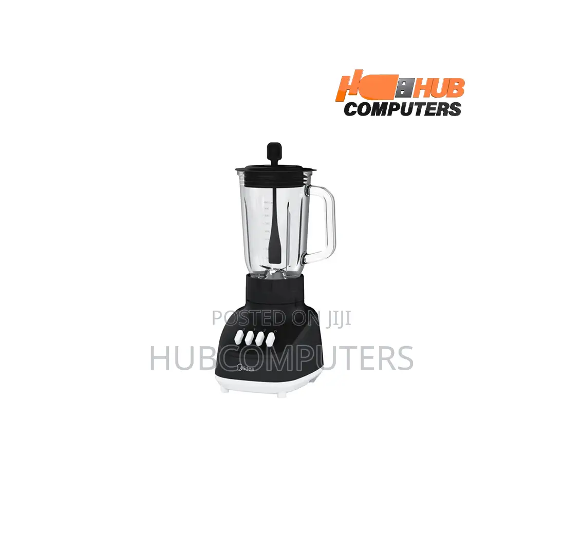 Midea-Bl6008bw Blender 1.0 LTR Black+ Jar