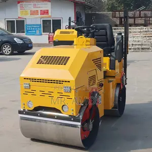 NRG 2000kg Ride-on Double Drum Roller Compactor