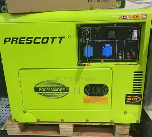 Prescott Silent Diesel Generator 5.0kw ( Single Phase)
