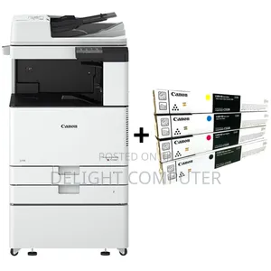 Canon Imagerunner C3326i With Inbuilt Adf, Pedestal, C-Exv65 Toners