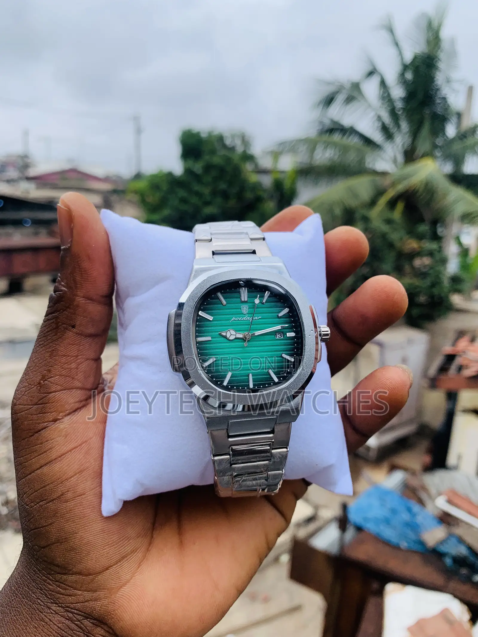 Poedagar Stainless Silver Watch