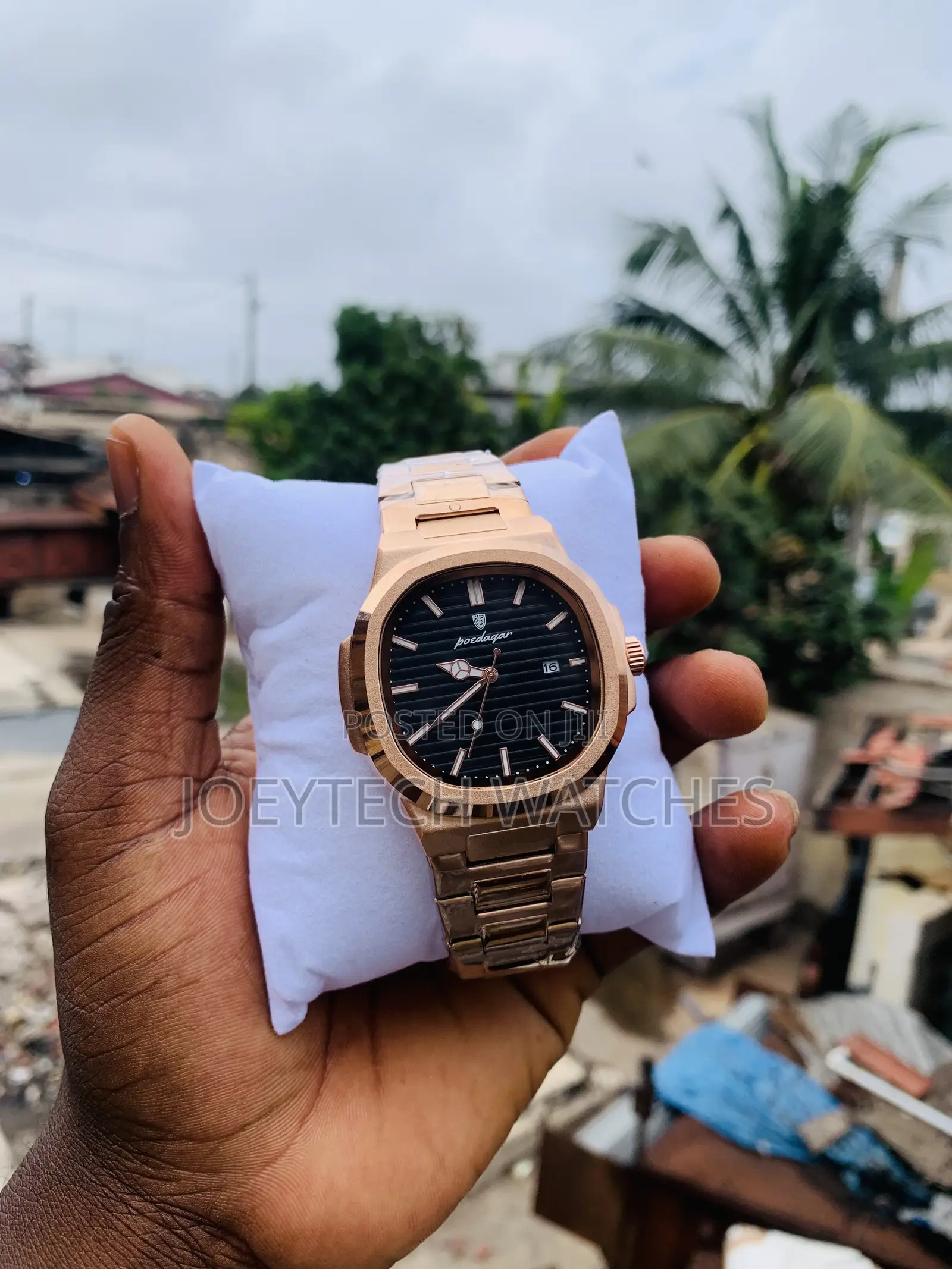 Poedagar Stainless Silver Watch