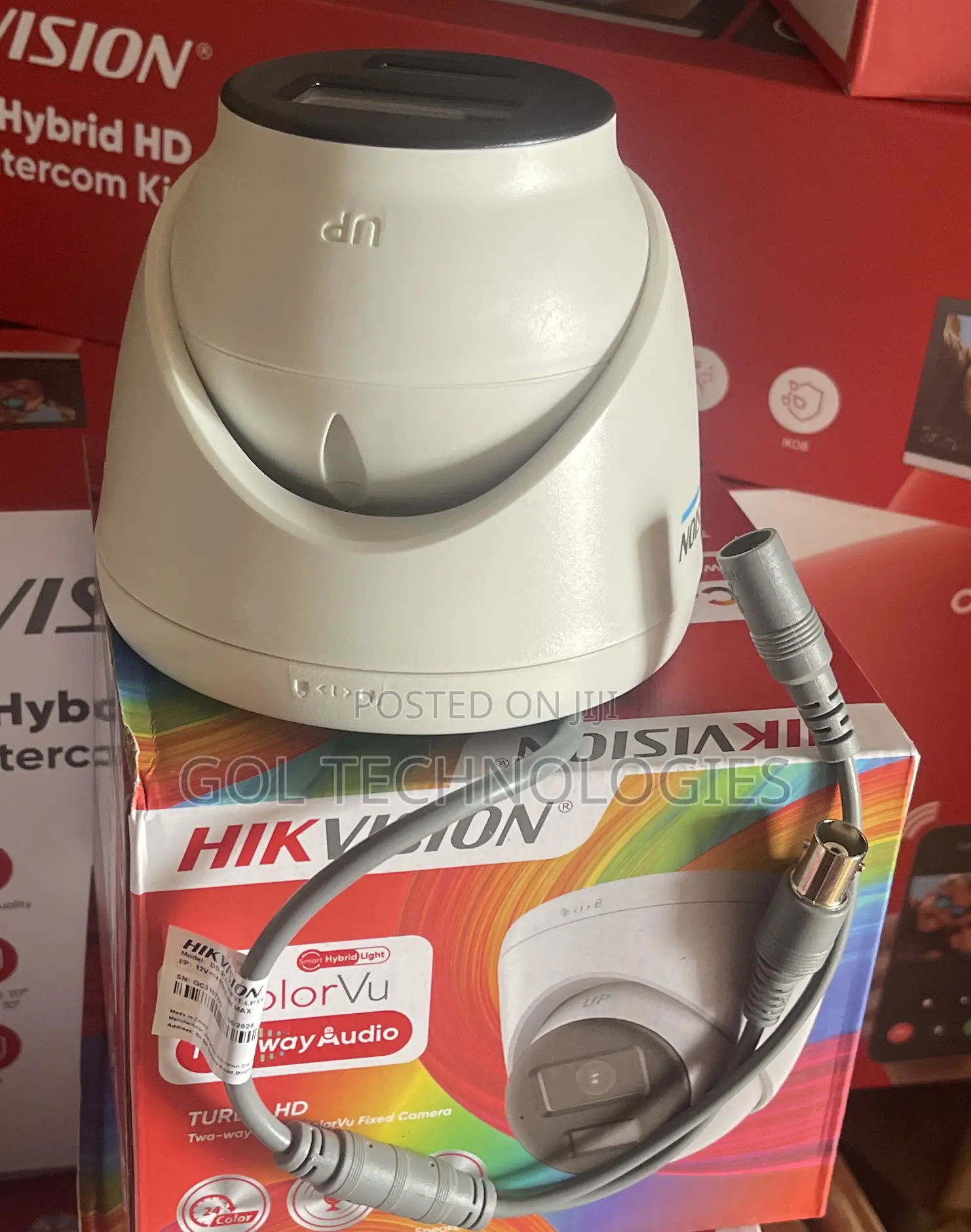 Hikvision Ds-2ce72df0t-LPTS New 2mp Two Way Audio Fixed Turret Camera