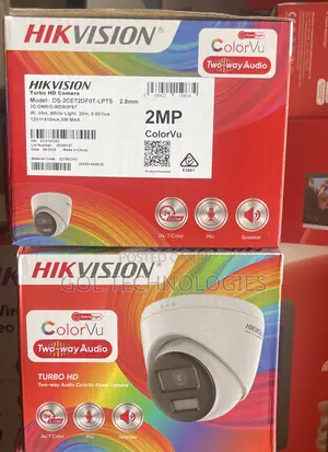 Hikvision Ds-2ce72df0t-LPTS New 2mp Two Way Audio Fixed Turret Camera