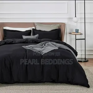 Luxurious Egyptian Cotton 7pcs Plain Color Duvet Set Available