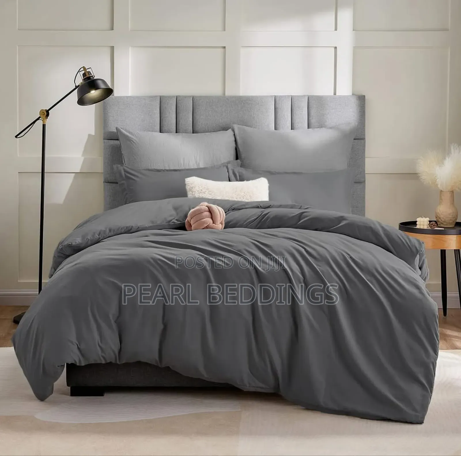 Luxurious Egyptian Cotton 7pcs Plain Color Duvet Set Available
