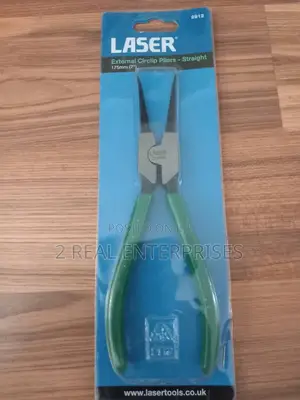 Laser External Circlip Pliers Straight 175mm 7” 300ghc